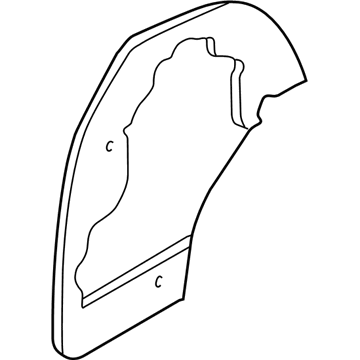 Volkswagen 1H6-945-191 Combination Lamp Assy Gasket