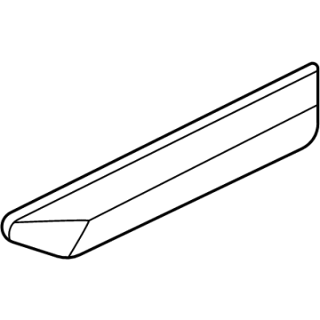 Volkswagen Door Moldings - 11A-853-688-E-XJW