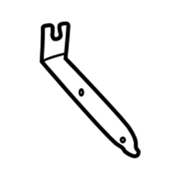 Volkswagen 701-971-852-J Rear Sensor Bracket