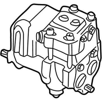 Volkswagen EuroVan ABS Control Module - 7D0-614-111-E