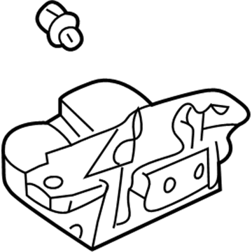 Volkswagen Trunk Lid Latch - 1J6-827-505-C-B41