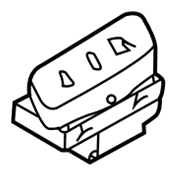 Volkswagen Eos Door Lock Switch - 1Q0-962-126-B-REH