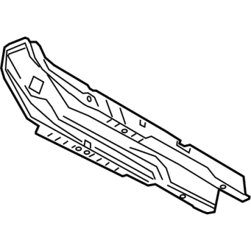 Volkswagen Atlas Exhaust Heat Shield - 3QF-825-661-D