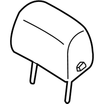 Volkswagen 7L6-881-901-AH-JVJ Headrest