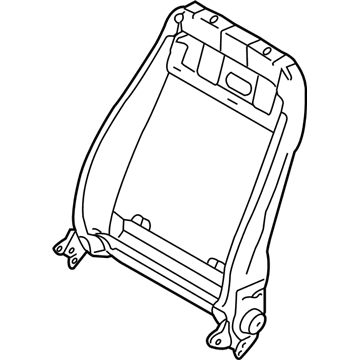 Volkswagen 8E0-881-515-A Seat Back Frame