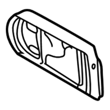 Volkswagen Golf Interior Door Handle - 3B1-837-113-L-4J4