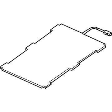 Volkswagen Beetle Seat Heater Pad - 5C5-963-556-J
