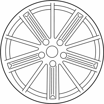Volkswagen Tiguan Alloy Wheels - 5N0-601-025-AF-8Z8