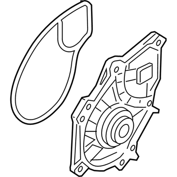 Volkswagen Jetta Water Pump - 06L-121-012-L