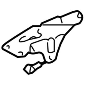 Volkswagen 022-121-079 Auxiliary Pump Bracket