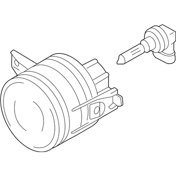 Volkswagen Rabbit Fog Light - 1S0-941-700