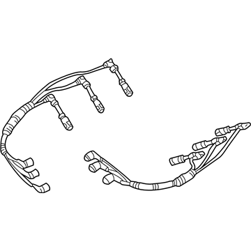 Volkswagen Spark Plug Wire - 078-905-531-B
