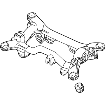 Volkswagen Passat Axle Beam - 8E0-505-235-BK