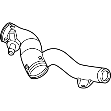 Volkswagen Beetle Air Intake Hose - 1C0-129-684-AN
