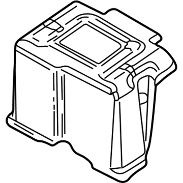 Volkswagen 1J0-915-435-B Battery Cover