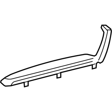 Volkswagen Phaeton Door Armrest - 3D1-867-180-F-5A1