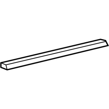 Volkswagen Phaeton Weather Strip - 3D4-837-471-B-B41