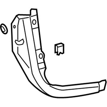 Volkswagen 3D0-867-055-E-5B2 Frame Trim
