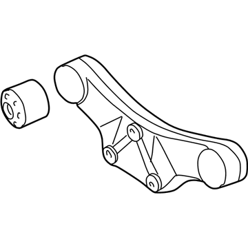 Volkswagen Passat Differential Mount - 4B3-599-285-D