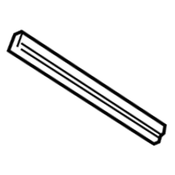 Volkswagen Passat Weather Strip - 561-837-963