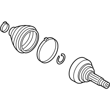 Volkswagen 7P0-498-099-B Outer CV Joint