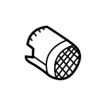Volkswagen 6RF-129-363 Air Transfer Tube