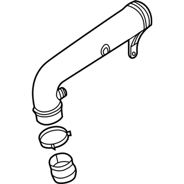 Volkswagen Jetta Air Intake Hose - 5C0-129-654-C