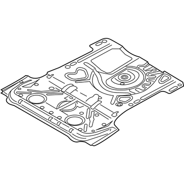 Volkswagen Golf R Floor Pan - 8P0-813-111-C
