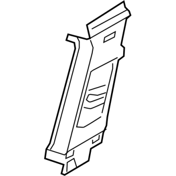 Volkswagen Pillar Panels - 5H0-867-243-D-4PK