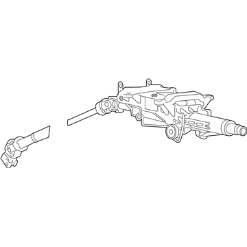 Volkswagen Touareg Steering Column - 7P6-419-501-DJ