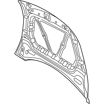 Volkswagen Hood - 5C5-823-031-A