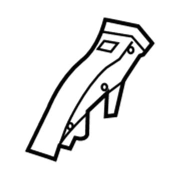 Volkswagen 5K1-819-151-C Lower Vent