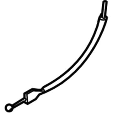 Volkswagen Phaeton Door Latch Cable - 3D0-837-017