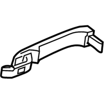 Volkswagen 3D0-837-205-G-GRU Handle, Outside