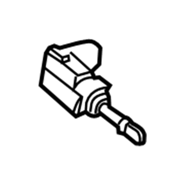 Volkswagen Phaeton Door Lock Cylinder - 107-837-167-BG