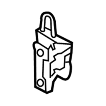 Volkswagen Phaeton Door Hinge - 3D4-831-411-C