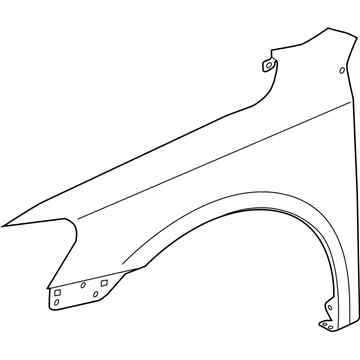 Volkswagen Passat Fender - 561-821-021