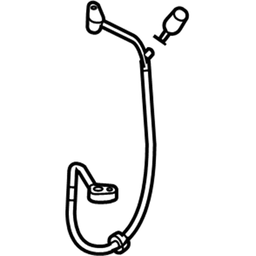 Volkswagen 7L6-820-721-BB Discharge Hose