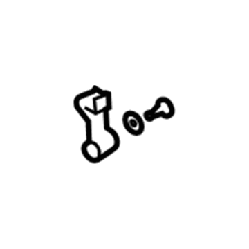 Volkswagen 7L0-498-849 Condenser Bracket