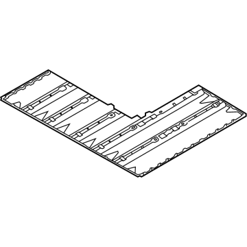 Volkswagen 1EA-801-707-F Lower Shield