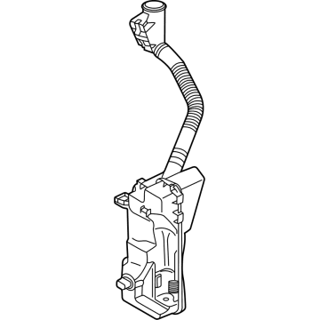Volkswagen Washer Reservoir - 1EA-955-453-H