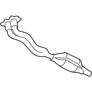 Volkswagen Catalytic Converter - 1J0-254-508-QX