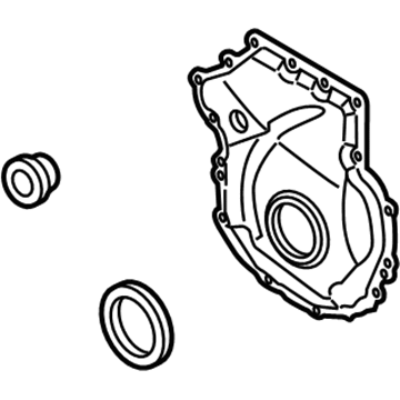 Volkswagen Eos Timing Cover - 06K-109-210-AF