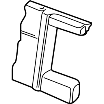 Volkswagen 1J0-885-776-BF Seat Back Pad