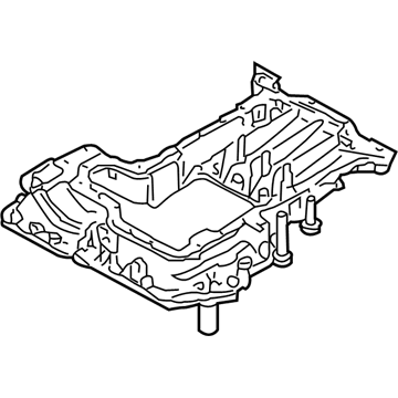 Volkswagen Touareg Oil Pan - 079-103-803-BF