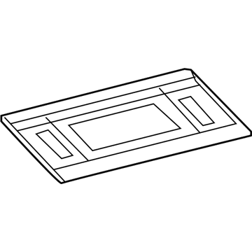 Volkswagen 1KM-827-211-A License Bracket