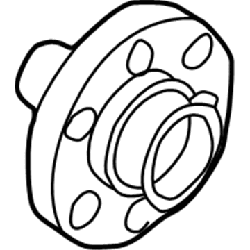 Volkswagen Passat Wheel Hub - 8D0-407-615-E