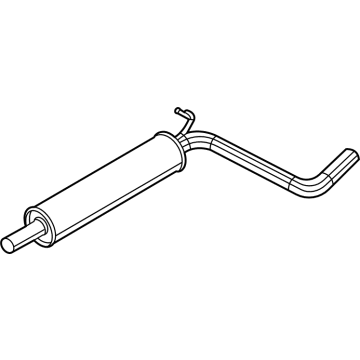 Volkswagen Jetta Muffler - 5QM-253-209-AT