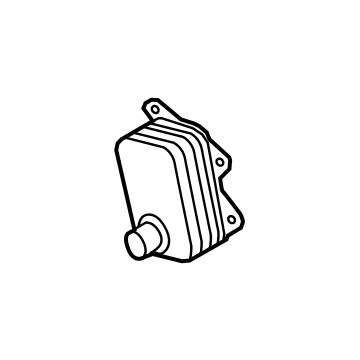 Volkswagen Engine Oil Cooler - 06L-117-021-G