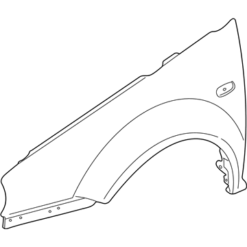 Volkswagen Golf Fender - 1JE-821-022-A